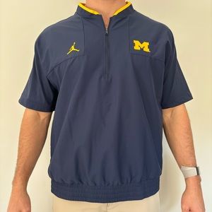 University of Michigan Jordan Short Sleeve Quarter Zip